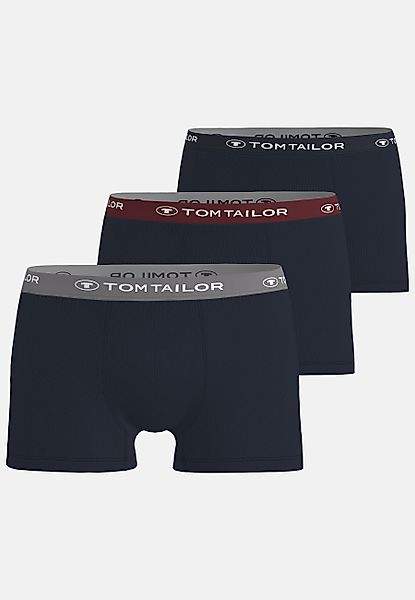 TOM TAILOR Boxershorts Buffer (3er Pack) günstig online kaufen