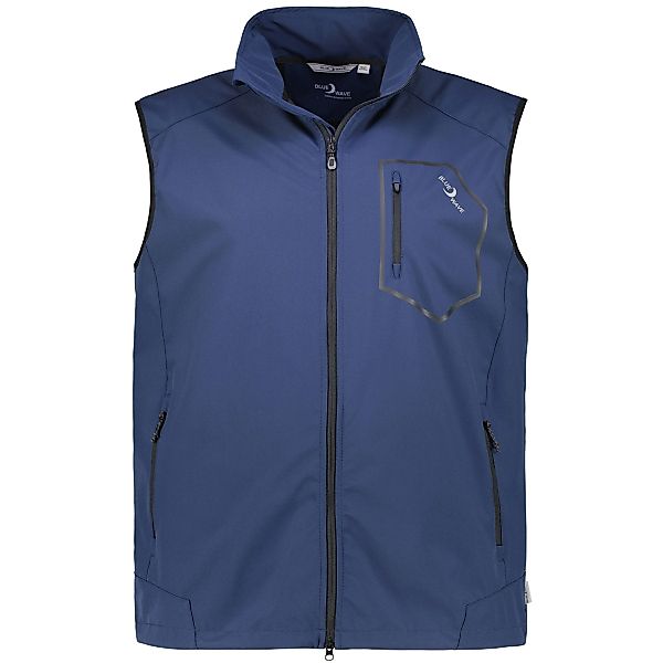 Blue Wave Softshellweste, wind- und wasserabweisend Farbe marine Größe: 5XL günstig online kaufen