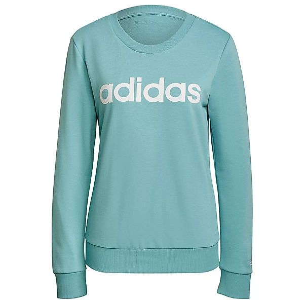Adidas Linear Ft Sweatshirt XS Mint Ton / White günstig online kaufen