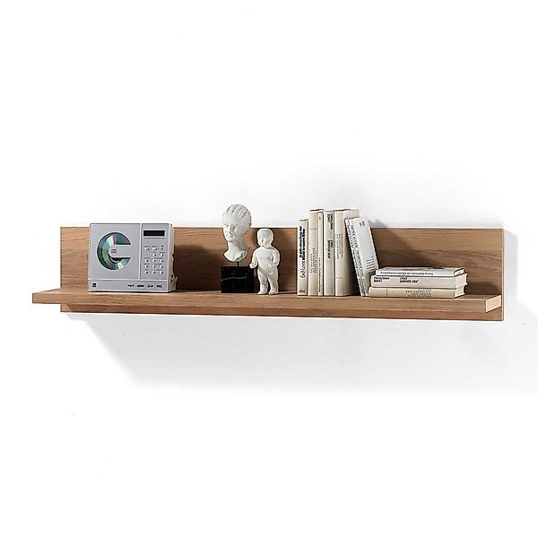 Wandregal in Asteiche Bianco furniert Landhausstil günstig online kaufen