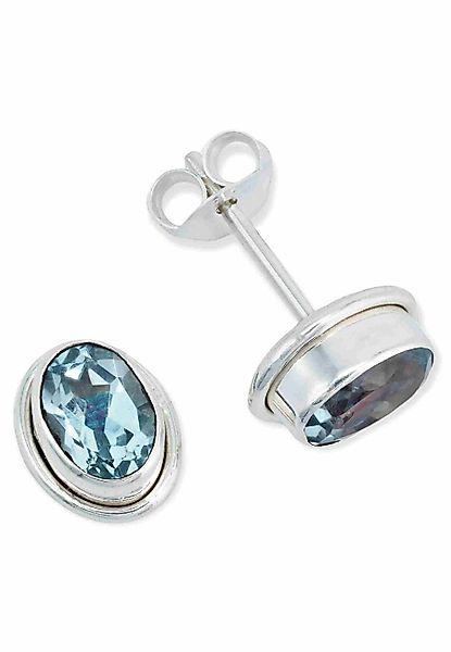 mantraroma Paar Ohrstecker SARALA oval klein günstig online kaufen