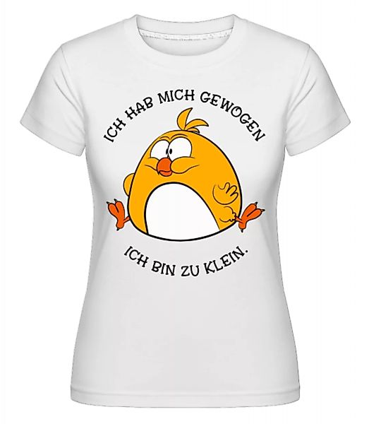Ich Hab Mich Gewogen · Shirtinator Frauen T-Shirt günstig online kaufen