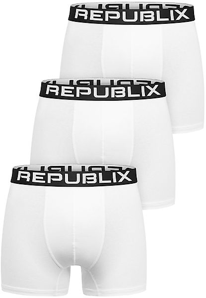 REPUBLIX Boxershorts DON (3er-Pack) Herren Baumwolle günstig online kaufen