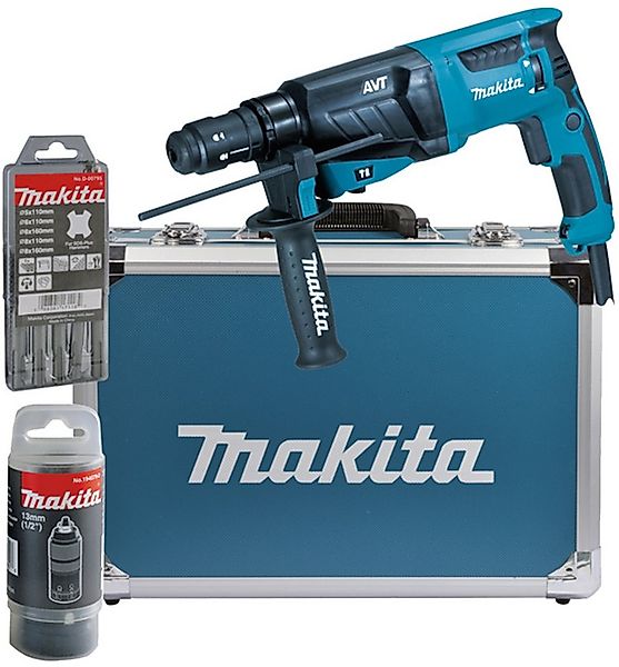Makita Kombihammer HR2631FT13, max. 1200 U/min, (Set), für SDS-PLUS 26 mm i günstig online kaufen