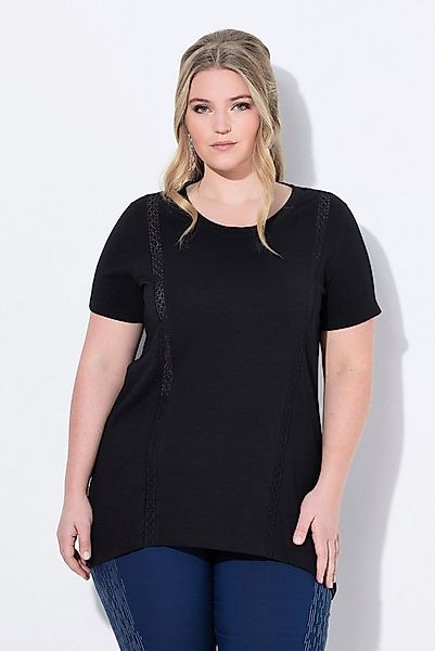 MIAMODA T-Shirt T-Shirt A-Linie Spitzenbänder günstig online kaufen