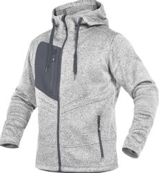 Leibwächter Kapuzenstrickjacke Casual-Line Strickjacke unisex günstig online kaufen