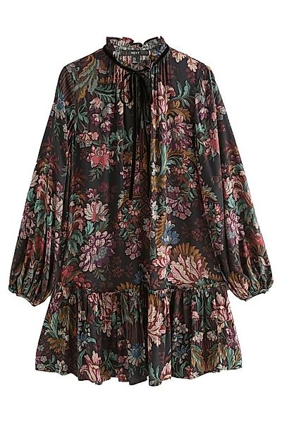 Next Minikleid Gestuftes Minikleid mit Bindedetail vorne (1-tlg) günstig online kaufen