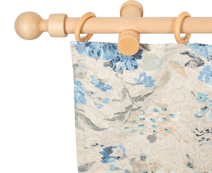 SN DECO GROUP Gardinenstange "Giro" 1 läufig-läufig Fixmaß 28 mm, Holz, ver günstig online kaufen