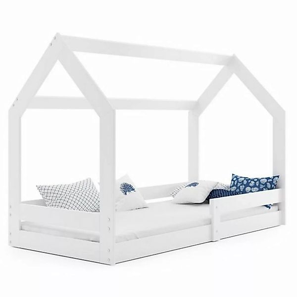 pressiode Hausbett Kinderbett mit Rausfallschutz Hausbett Haus Holz Bettenk günstig online kaufen