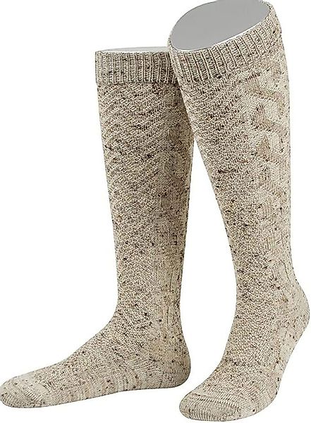 Steinnacher Bärbel Trachtensocken Trachtenkniebundstrümpfe Eddy mittelbeige günstig online kaufen