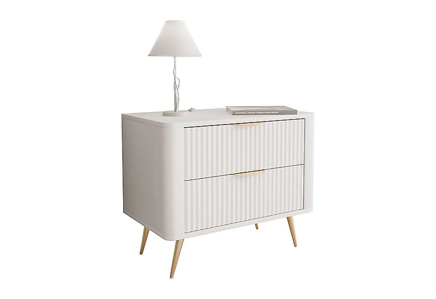 Lookway Nachttisch SCARLETT 2S mit Schubladen (1x Nachttisch), Breite: 63 c günstig online kaufen