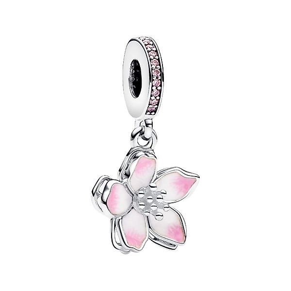 Pandora Charm Blume 790667C01, Kirschblüte, Rosa, günstig online kaufen