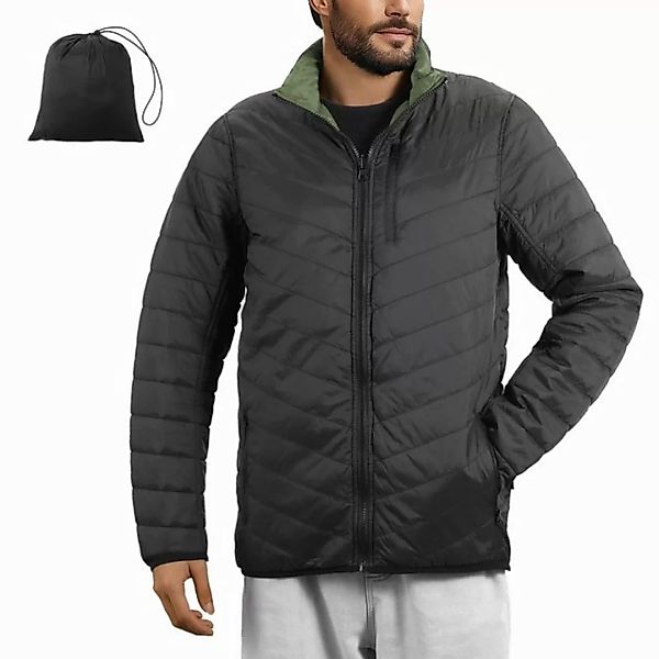 JEMIDI Daunenjacke Herren Steppjacke leicht - Puffer Jacket Jacke 2XL schwa günstig online kaufen