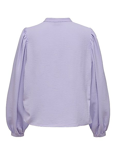 ONLY Spitzenverziertes Hemd Damen Violett günstig online kaufen