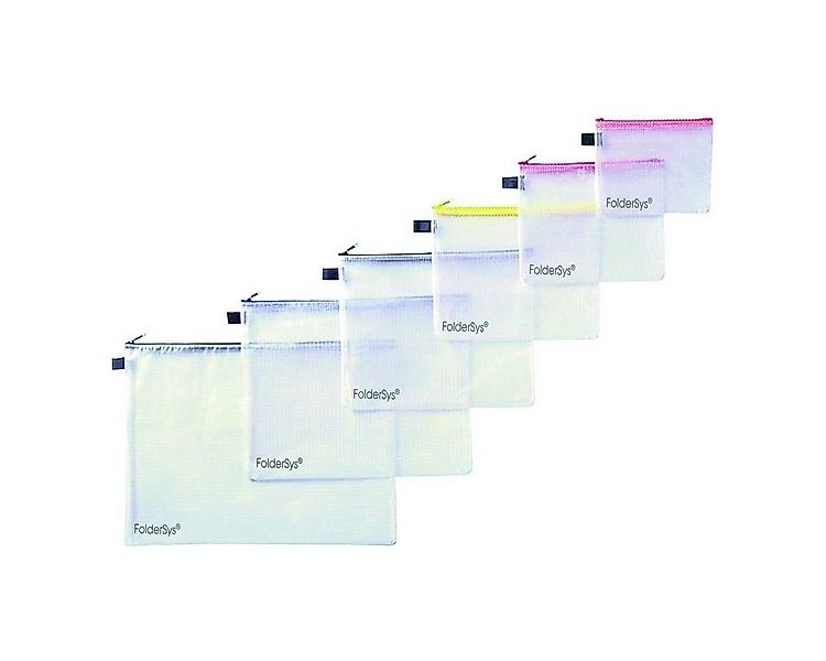 FOLDERSYS Beuteltasche, mit farbigem Reißverschluss günstig online kaufen