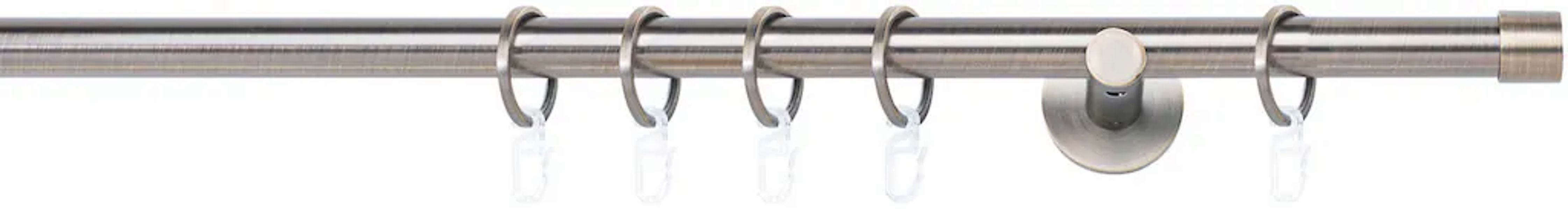 mydeco Gardinenstange »20mm Cap Wandträger 6,5 cm«, 1 läufig-läufig, Fixmaß günstig online kaufen