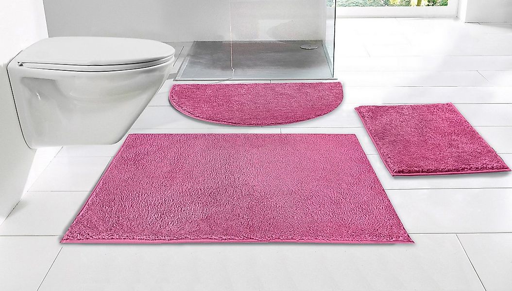 my home Badematte Juna, Badteppich, Höhe 15 mm, rutschhemmend beschichtet, günstig online kaufen