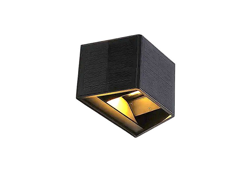 Arnusa LED Außen-Wandleuchte Wandlampe Solarleuchte kabellos hell Außenleuc günstig online kaufen