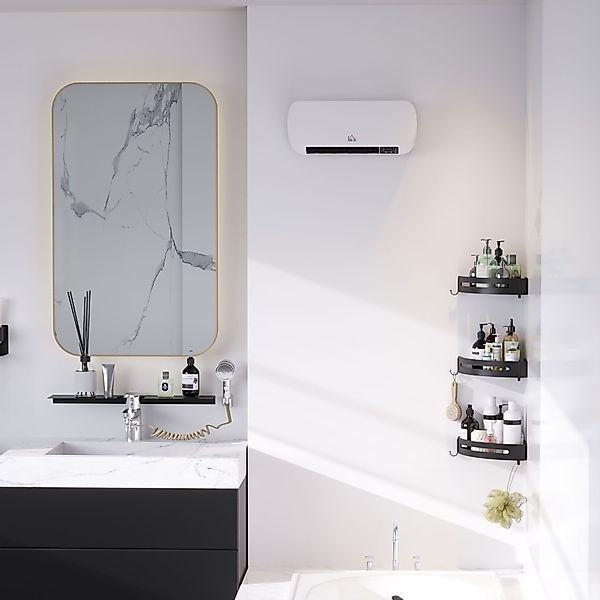 HOMCOM Heizlüfter Wandheizung, 2000 W, Keramikheizer, günstig online kaufen