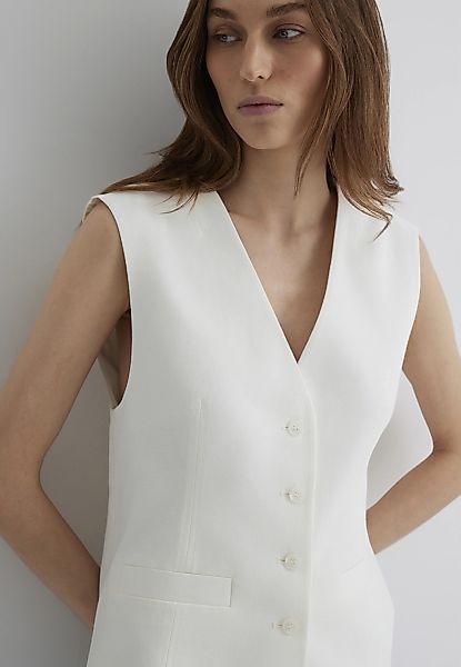 Mavi Kurzjacke "WOVEN VEST" ohne Kapuze Weste ärmellos günstig online kaufen