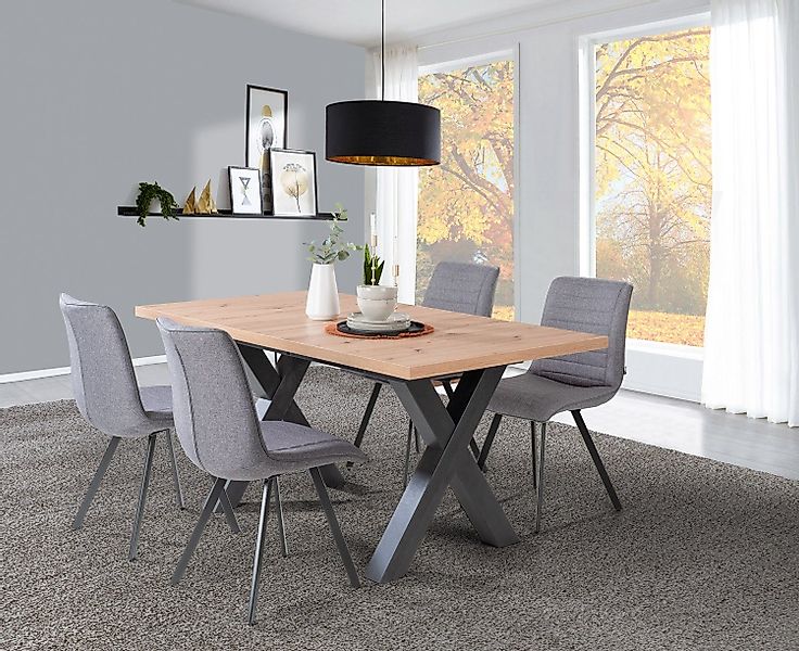 Esstisch KASIMIR, ausziehbar, 160 - 210 günstig online kaufen