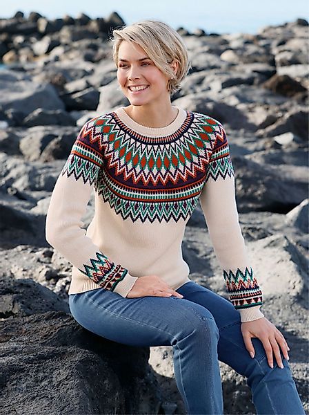 Casual Looks Norwegerpullover "Pullover" günstig online kaufen