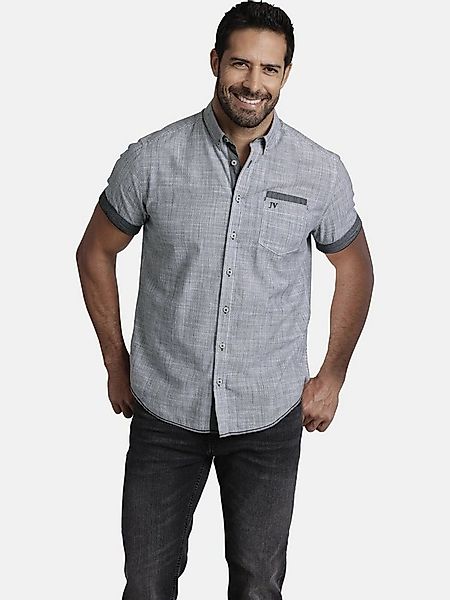 Jan Vanderstorm Kurzarmhemd MILOS in Leinenoptik günstig online kaufen