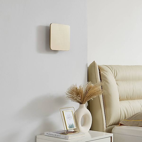 Lucande LED Wandleuchte Wandlampe Innen Elrik 10020464 Modern in Gold Messi günstig online kaufen