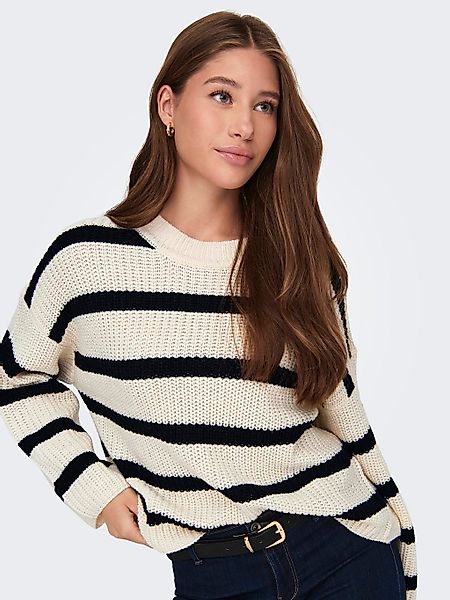 JDY Strickpullover JDYJUSTY L/S STRIPE PULLOVER günstig online kaufen