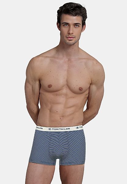 TOM TAILOR Boxershorts "Buffer", (3er Pack), weich, bequem, eng, elastisch, günstig online kaufen