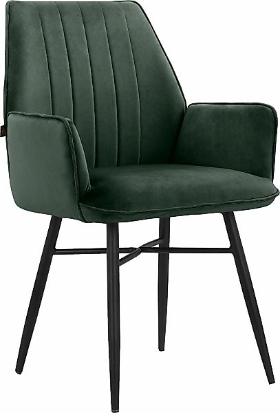 Leonique Esszimmerstuhl "Hrodwyn" () 2 Stk.Sitz gepolstert, mit horizontale günstig online kaufen