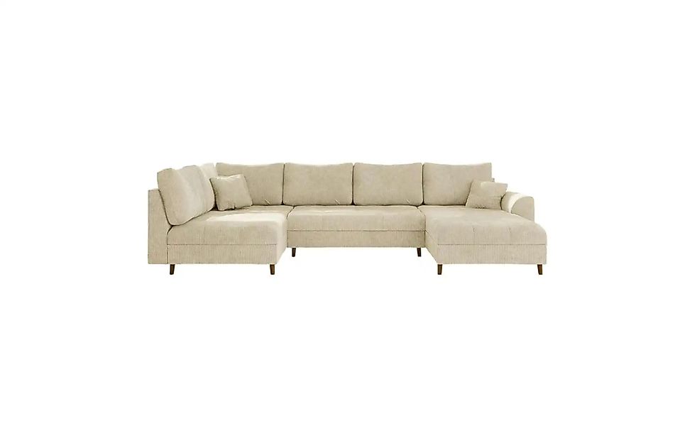 S-STYLE Wohnlandschaft  Trygve ¦ beige ¦ Maße (cm): B: 310 H: 81 Polstermöb günstig online kaufen