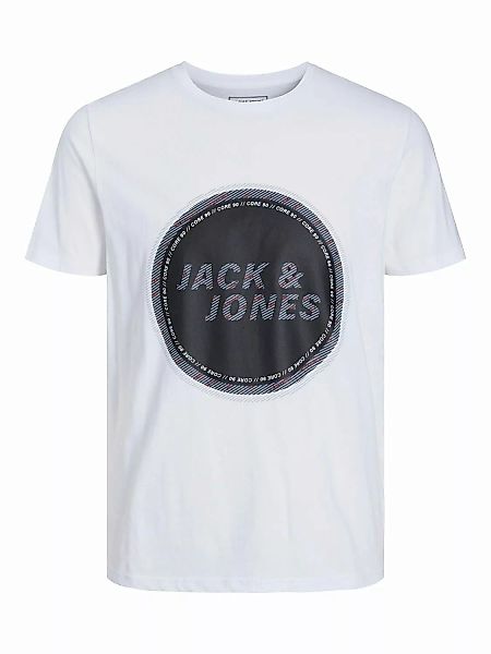 Jack & Jones Herren Rundhals T-Shirt JCOFRIDAY DENIM - Regular Fit günstig online kaufen