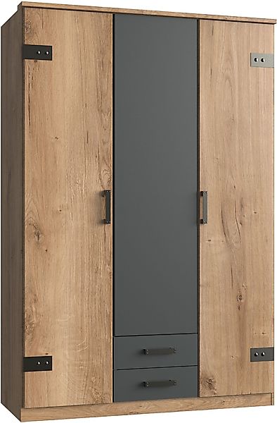 Wimex Kleiderschrank "Cork, mit oder ohne Spiegel, rustikaler Look im Indus günstig online kaufen