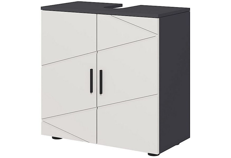 MC Star Waschbeckenunterschrank Unterschrank mit Verstellbarer Ablage, Wasc günstig online kaufen