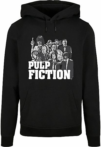 Merchcode Kapuzensweatshirt "Merchcode Pulp Fiction - Cast Graphic Basic Ho günstig online kaufen