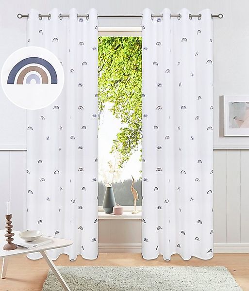 my home Gardine Elyna (1 St), Ösen, halbtransparent günstig online kaufen