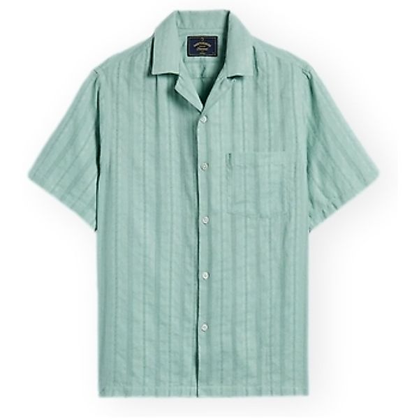 Portuguese Flannel  Hemdbluse Almada Shirt - Green günstig online kaufen