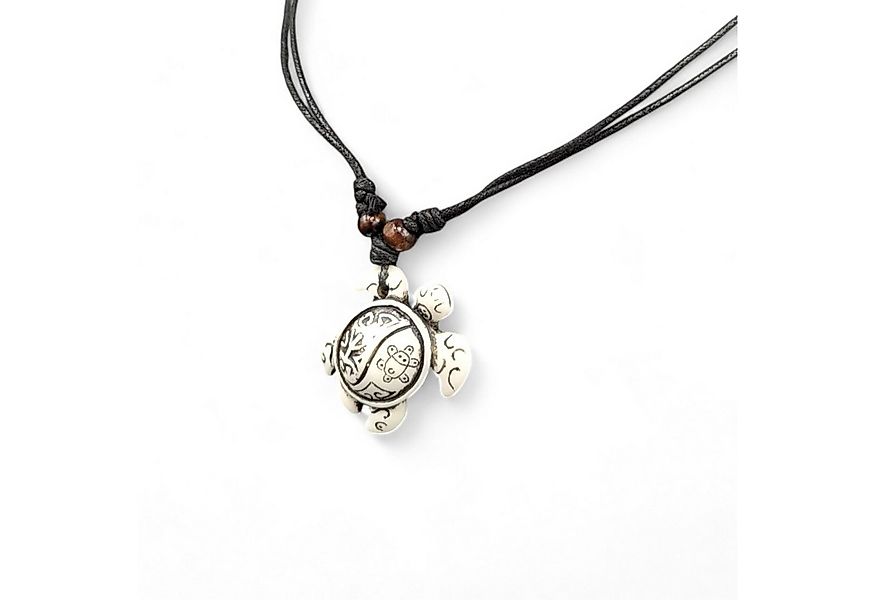 Eyecatcher Edelstahlkette Schöne Schildkröte Halskette Halsband mit Meeresf günstig online kaufen