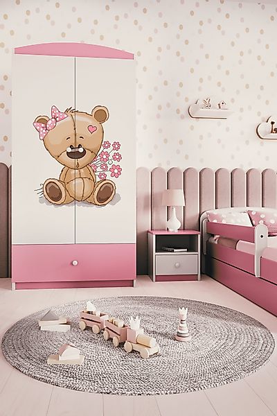 Bjird Kinderkleiderschrank Kleiderschrank Babydreams (4 Einlegeböden günstig online kaufen