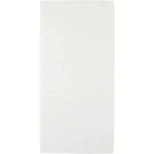 JOOP Uni Cornflower 1670 - Farbe: weiß - 600 - Handtuch 50x100 cm günstig online kaufen