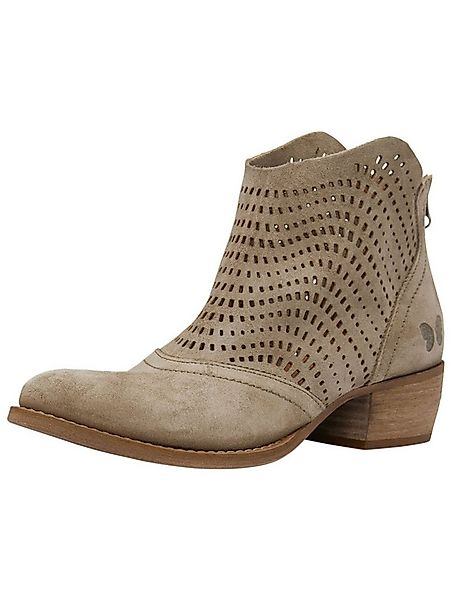 Felmini Wide Fit Stiefelette Veloursleder . Cowboy Stiefelette günstig online kaufen