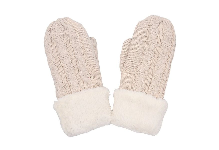 MIRROSI Strickhandschuhe Damen Handschuhe Fausthandschuhe warm durch gefütt günstig online kaufen