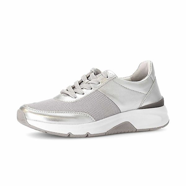 Gabor Sneaker "Sneaker low Materialmix Leder/Lederimitat" günstig online kaufen