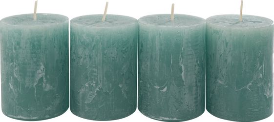 Wenzel Stumpenkerze Stumpenkerze Rustik, 4 Stück günstig online kaufen