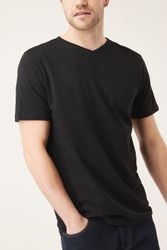 Next T-Shirt Essential T-Shirt mit V-Ausschnitt günstig online kaufen