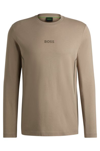 BOSS GREEN Langarmshirt "Togn Mirror" mit Markenlabel günstig online kaufen