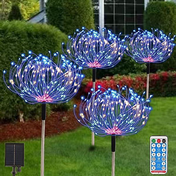 BlingBin LED Solarleuchte Gartendekoration Solar-Gartenleuchte für günstig online kaufen