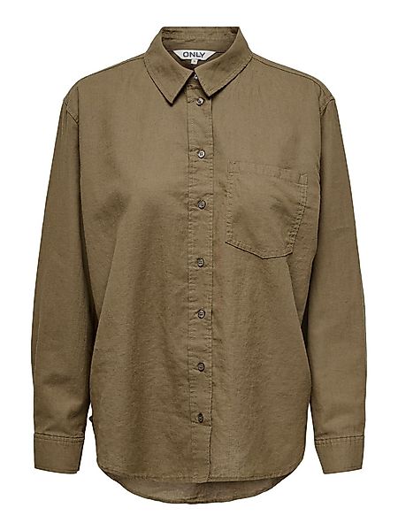 ONLY Blusenshirt ONLTOKYO L/S LINEN BLEND günstig online kaufen