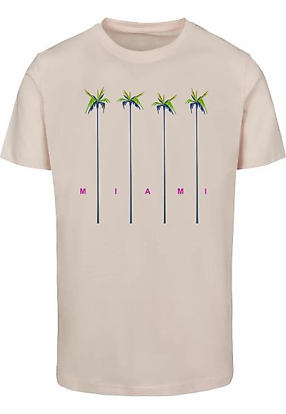 MisterTee T-Shirt "MisterTee Herren Miami Palms Tee" 1 Stk. tlg. günstig online kaufen